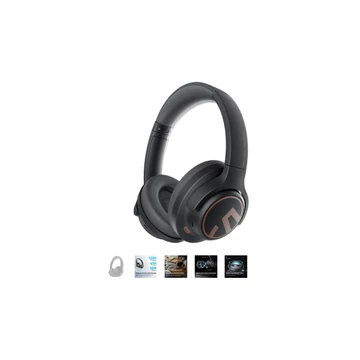 SoundPEATS Space overhead headset Fekete