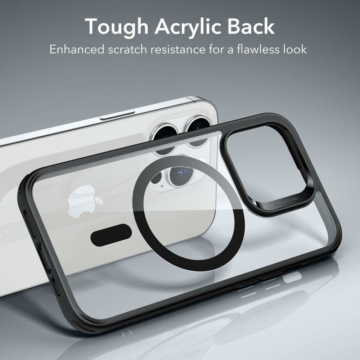 ESR Classic Hybrid HaloLock MagSafe iPhone 14 Pro Max kemény hátlap tok - fekete