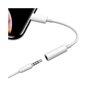 Eredeti Apple Lightning to DC 3.5 adapter A1749 - fehér