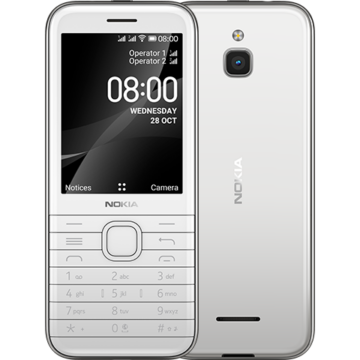 Nokia 8000 4G TA-1305 DS - fehér - független