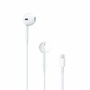 Eredeti Apple Earpods fülhallgató mikrofonnal, lightning csatlakozóval - eco csomag