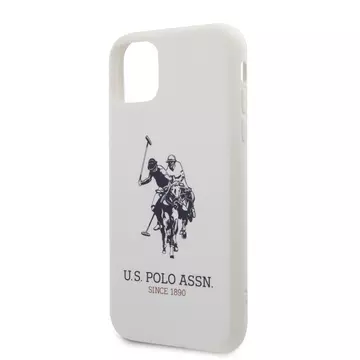 Apple iPhone 11 Pro Max U.S.Polo USHCN65SLHRWH Hátlap – Fehér