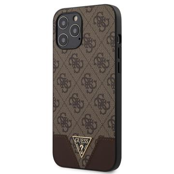 GUESS iPhone 12 Pro Max tok 6,7” (GUHCP12SGLPU4GHBR) - barna