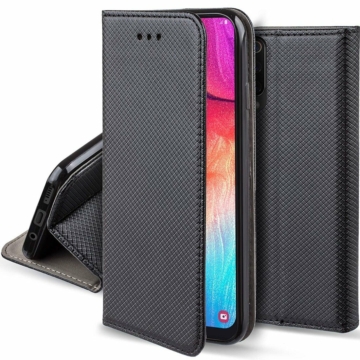 Xiaomi Poco 3X NFC Smart Magnet Könyvtok - Fekete