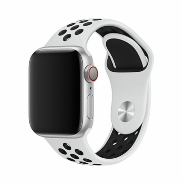 DEVIA Apple watch Deluxe Series Sport 2 Band 38/40 mm óraszíj - fehér
