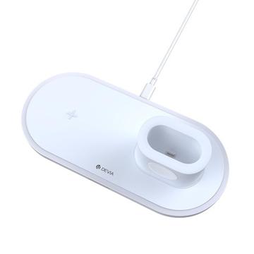DEVIA 3 IN 1 WIRELESS asztali töltő