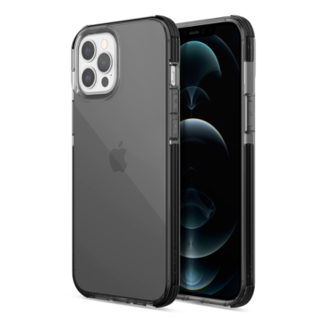 X-Doria Raptic Clear védőtok Apple iPhone 12 Pro Max készülékhez - füstszürke
