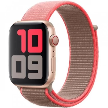 Eredeti Apple Watch sportszíj - neon pink - 44 mm - MXMU2AM/A