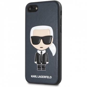 Apple iPhone 7/8/SE2 KARL LAGERFELD KLHCI8IKPUBL Hátlap – Kék