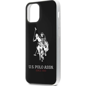 Apple iPhone 12/12 Pro U.S.Polo USHCP12MTUHRBK Hátlap - Fekete