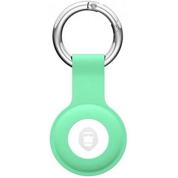 Blueo Apple AirTag liquid szilikon tok - zöld