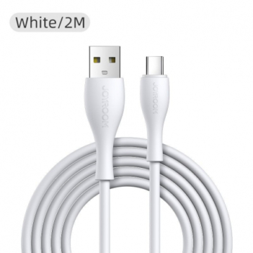 Joyroom S-2030M8 USB Type-C 3 A, 2 m adatkábel - fehér
