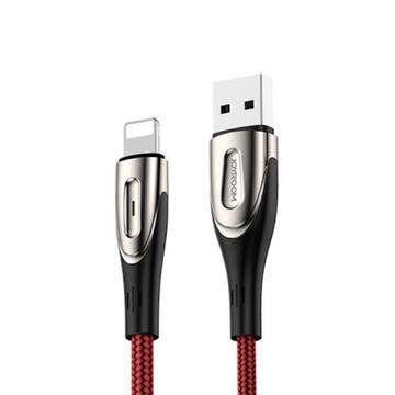 Joyroom S-M411 3 A - lightning - 2 m adatkábel - piros