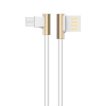 Joyroom S-M341 Micro USB 1M L Adatkábel - Fehér - L alak