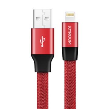Joyroom S-M340 Magic Lightning 1M Adatkábel - Piros - Quick Charge/Gyorstöltés