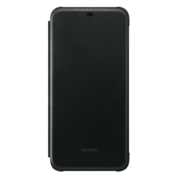 Huawei Mate 20 Lite Flip Cover Könyvtok - Fekete - Smart/Aktív