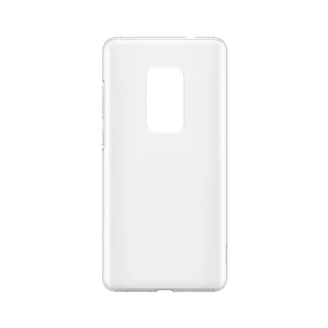 Huawei Mate 20 Flexible Clear Case TPU Hátlap - Átlátszó - Anti-Shock/Ütésálló