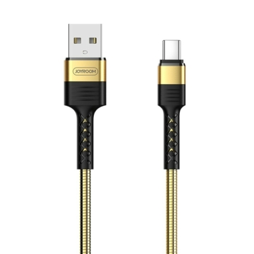 Joyroom S-M363 King Kong USB Type-C 1.2M Adatkábel - Arany - Quick Charge/Gyorstöltés