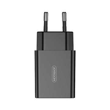 Joyroom L-P183 PD 18W Hálózati Töltőfej - Fekete - PD Gyorstöltés
