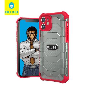 Apple iPhone 11 Pro Blueo Military Hátlap - Piros - Defender/Ütésálló