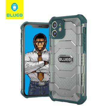 Apple iPhone 7/8/SE 2020 Blueo Military Hátlap - Sötétzöld - Defender/Ütésálló