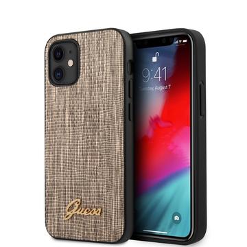 Apple iPhone 12/12 Pro GUESS GUHCP12MPCUMLLIGO Hátlap - Arany