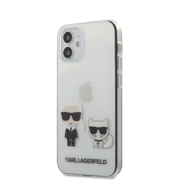 Apple iPhone 12 Mini KARL LAGERFELD KLHCP12SCKTR TPU Hátlap - Átlátszó