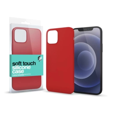 Soft Touch Silicone Case piros Apple iPhone 13 Mini készülékhez