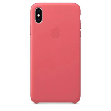 Apple iPhone XS Max  Bőr Hátlap - Rózsaszín - MTEX2ZM/A