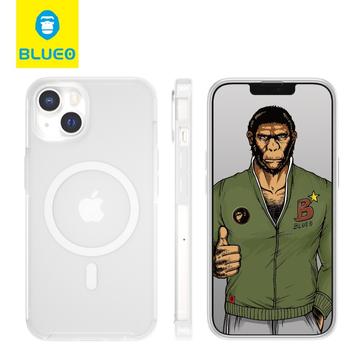Magsafe iPhone 13 Pro Max ultravékony tok - Blueo Ape - Átlátszó