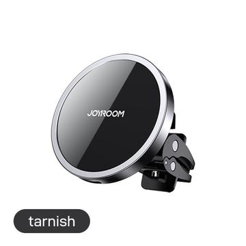 JOYROOM JR-ZS240 Magnetic Air Out 15W Wireless Autós Töltő és Mágneses Tartó - Fekete - Induktív Töltés