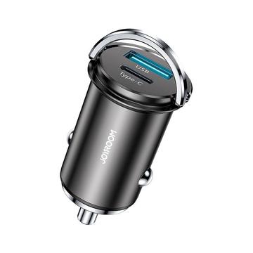 20W Autós Töltőfej QC3.0 + PD - Joyroom C-A45 - Fekete