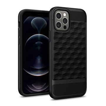 Parallax iPhone 12/12 Pro tok - Fekete - Caseology