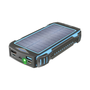 Prio Solar Fast Charge Power Bank 20.000mAh (22.5W SCP/20W PD/18W QC3.0) black PPB-1201