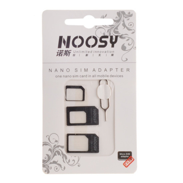 Adapter - Nano SIM to Micro SIM - NOOSY BLISTER PACK