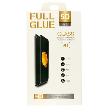 Tempered Glass Full Glue 5D for IPHONE 14 PRO fekete szegély