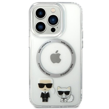 Karl Lagerfeld Iphone 14 Pro Max figurás tok KLHMP14XHKCT