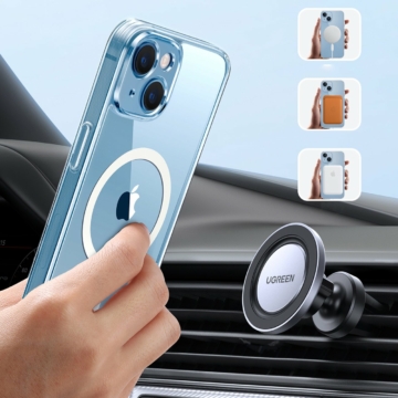 iPhone 14 Plus Ugreen Classy Clear Magnetic Protective tok MagSafe kompatibilis átlátszó
