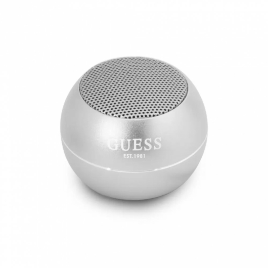Guess Bluetooth hangszóró 3W 4H ezüst GUWSALGEG