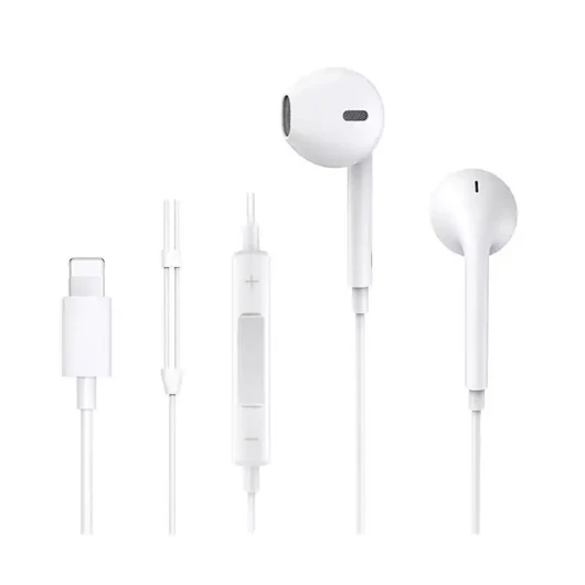 Joyroom Ben Series Earbuds Handsfree Lightning White JR-EP3