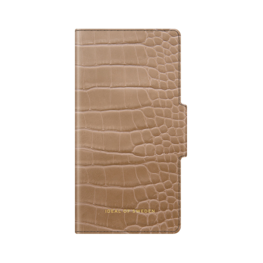 iDeal of Sweden iPhone 13 Pro Max Wallet Case - Card holder - Camel Croco