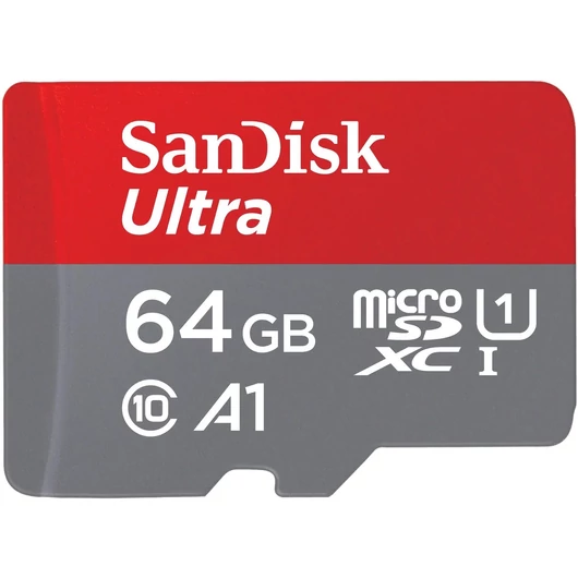 64GB SanDisk MicroSDXC Ultra + SD adapter