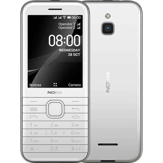 Nokia 8000 4G TA-1305 DS - fehér - független