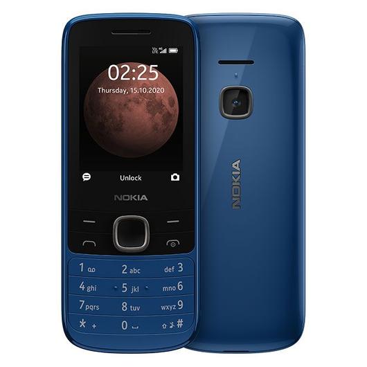 Nokia 225 4G TA-1316 DS - kék - kártyafüggetlen - új