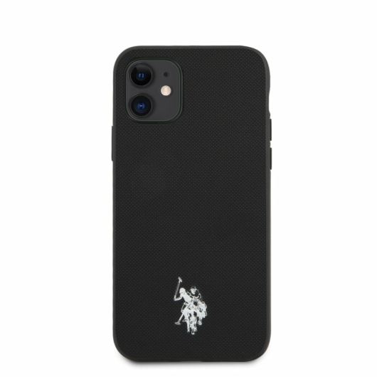 Apple iPhone 11 U.S.Polo USHCN61PUBK Hátlap – Fekete