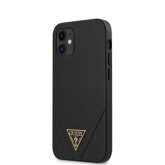 GUESS iPhone 12 Mini tok 5,4” (GUHCP12SVSATMLBK) - fekete