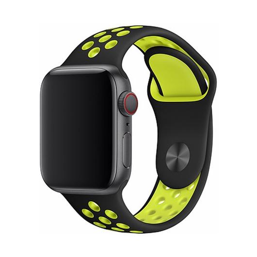 DEVIA Apple watch Deluxe Series Sport 2 Band 42/44 mm óraszíj - sárga