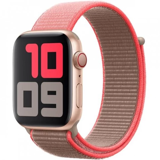 Eredeti Apple Watch sportszíj - neon pink - 44 mm - MXMU2AM/A
