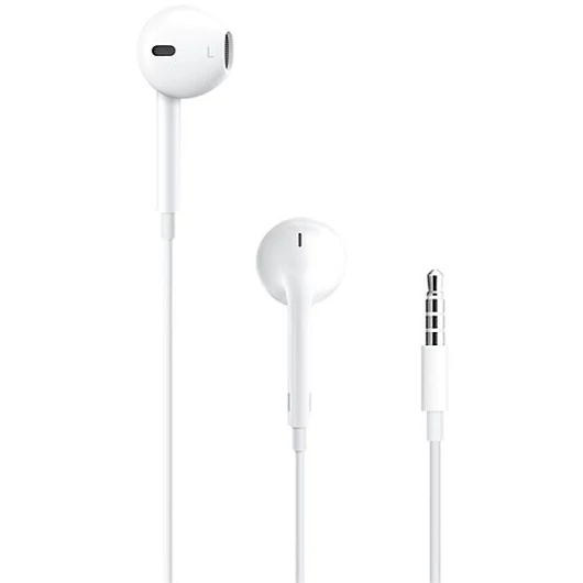 Eredeti Apple Earpods fülhallgató mikrofonnal, 3,5" jack csatlakozóval (MNHF2ZM/A)