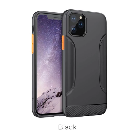 Apple iPhone 11 HOCO Warrior TPU - Fekete - Defender/Ütésálló